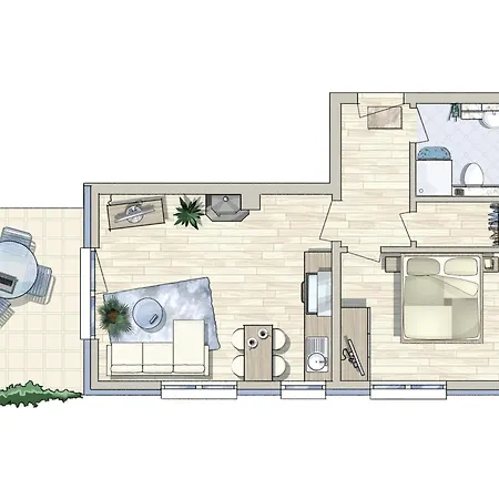 De Obendtied - 3 Appartement Zingst